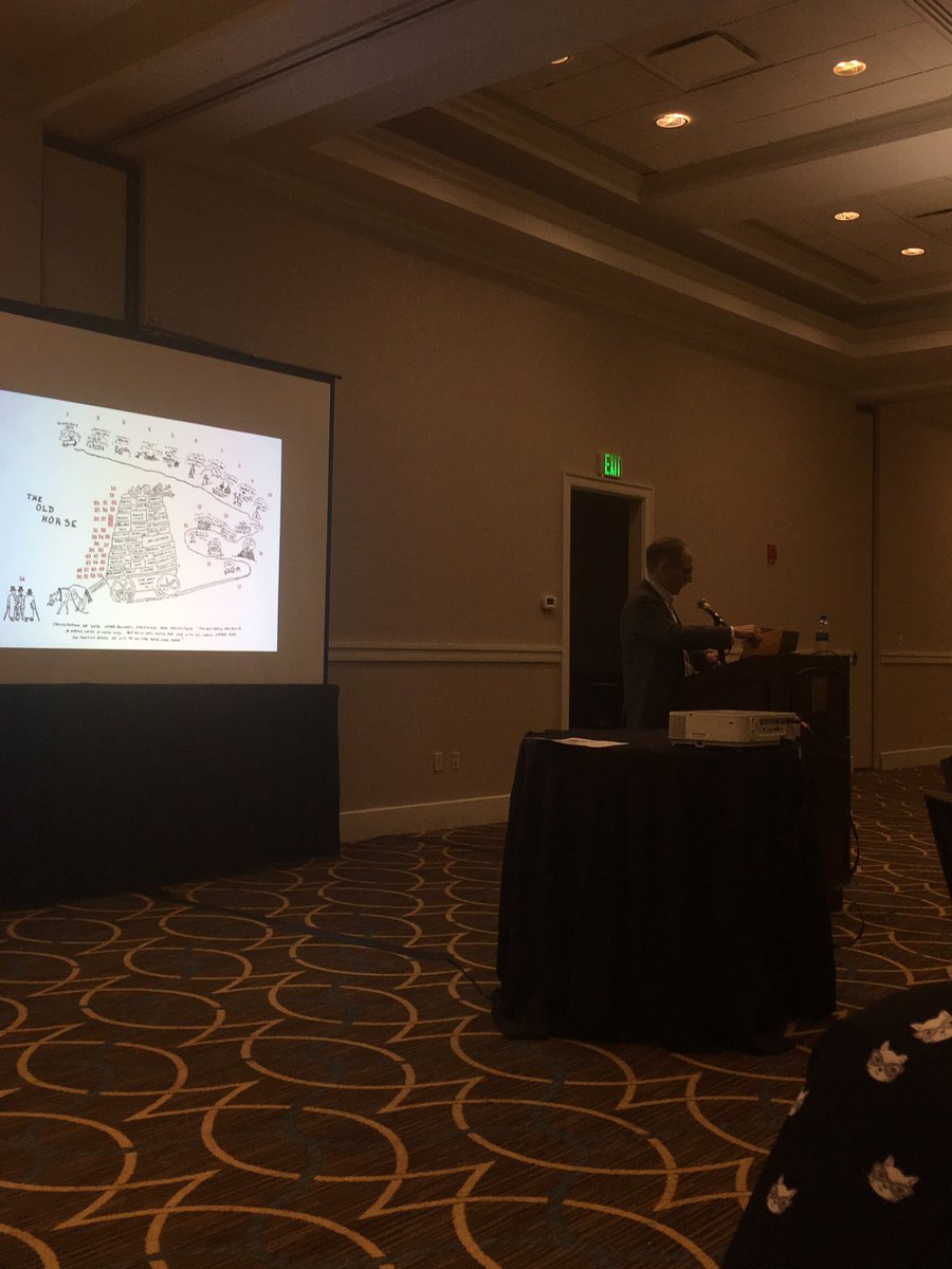 221bcon's tweet photo. Burt Wolder finishes the presentations with a talk on Making Memories: The Life of Conan Doyle. #scintillationXII https://t.co/EQzqGJonqf
