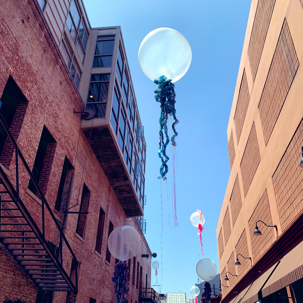 perculia's tweet photo. Checking out #boldpas art installations, lots of playful art in Old Town today :D https://t.co/5J3ie4soE1