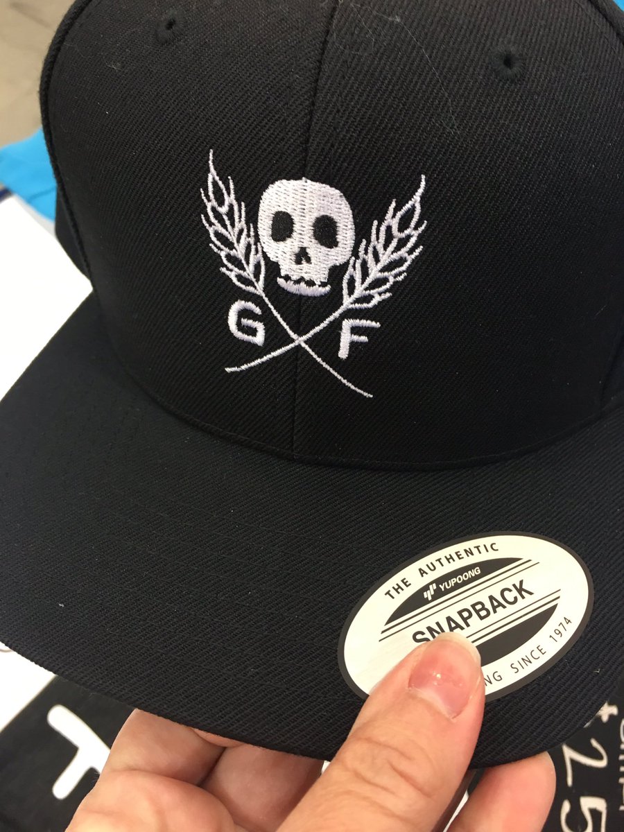 CeliacBeast's tweet photo. Dude our snapback hats 🧢 ran out quick today! Get them on https://t.co/XRielsz9S3 - sorry Sunday #CDFExpo attendees the early bird gets the worm https://t.co/4iSVtteTZW