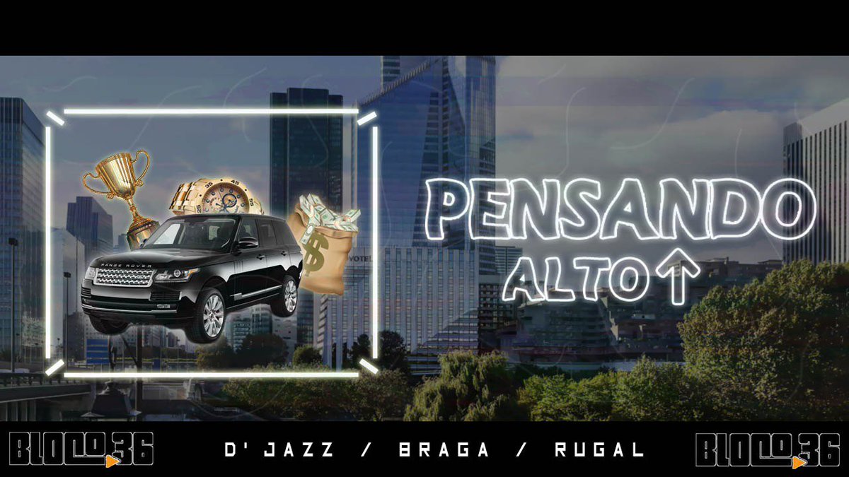Bloco36's tweet photo. PENSANDO ALTO - D'Jazz/Braga/Rugal [Prod. Ganga Estúdio] ❤
https://t.co/AyngwAkf8q https://t.co/yrS6o911Ay