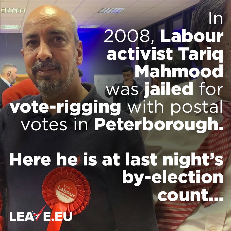 Let's ask.. @Nigel_Farage @TiceRichard @brexitparty_uk read this *thread* are you going to challenge #PeterboroughByElection #postalvotes this fraudster Tariq ,was appointed by Labour   #Peterborough 2019 as by-election campaigner
#PostalVotesFraud 
@ElectoralCommUK