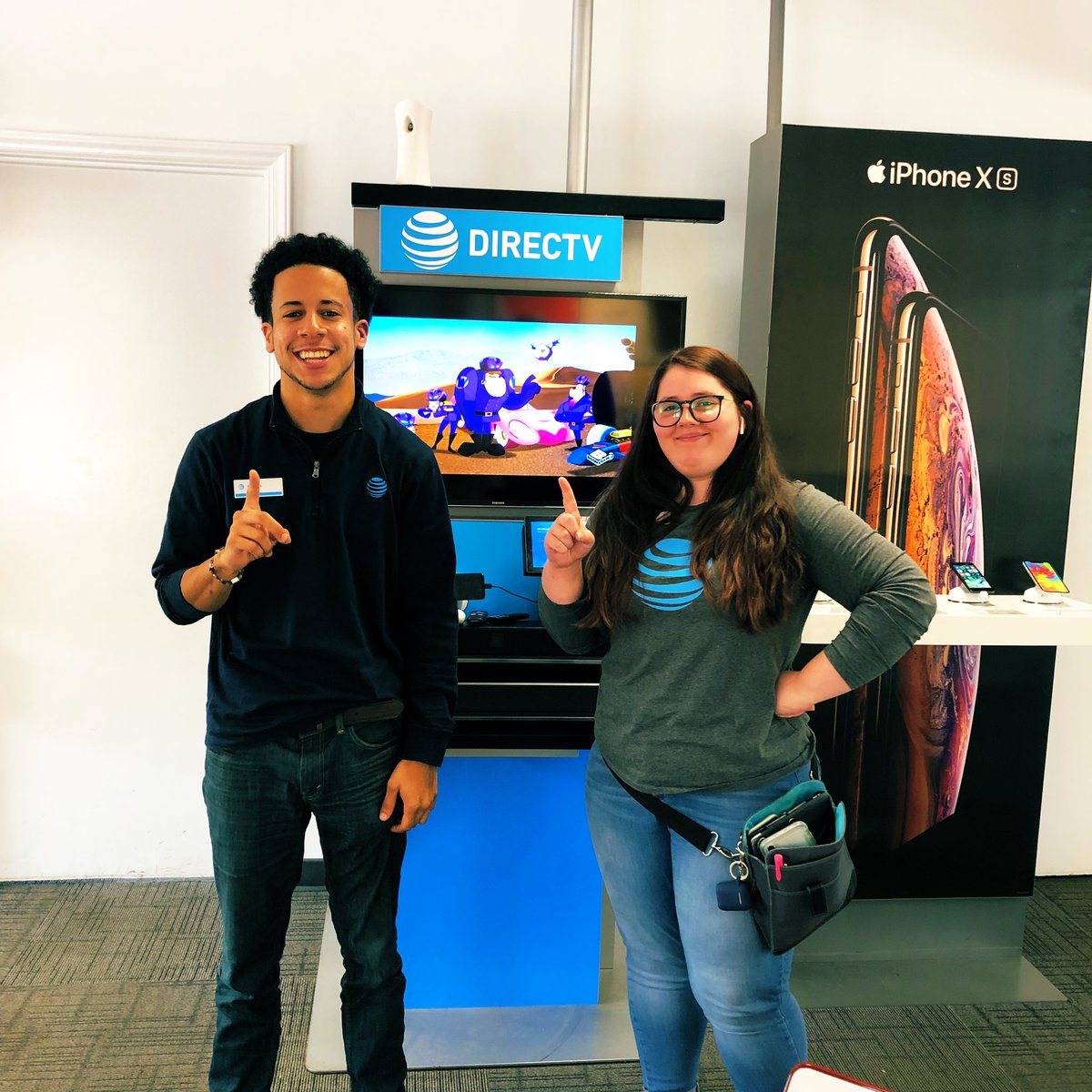 <a href="/TwTLsKenneth/">Kenneth</a> and <a href="/savannah_att/">Savannah Padgett</a> teaming up today and putting out a Uverse Double and a DTV Now! #TheState #SerinaStrikeForce #TheForce <a href="/ChrisSerina/">Christopher Serina</a> <a href="/Jonathan_IHX_1/">Jonathan Alvarez</a>