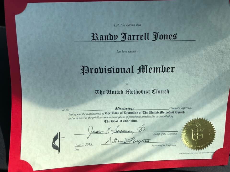 randyjjones06's tweet photo. So grateful to God for being commissioned as a Provisional Elder in the UMC #MSAC19 https://t.co/7omGB28Q8R