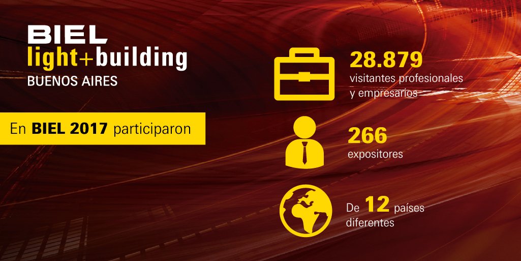 Tu presencia en BIEL es un impulso para la industria. Ponete en contacto con miles de profesionales y emprendedores y se parte del futuro.
#BIELEsCargaPositiva 
.
.
.
#argentina #mfa #electronica #industria #exposicion #lights #lightandbuilding #architecture #arquitectura