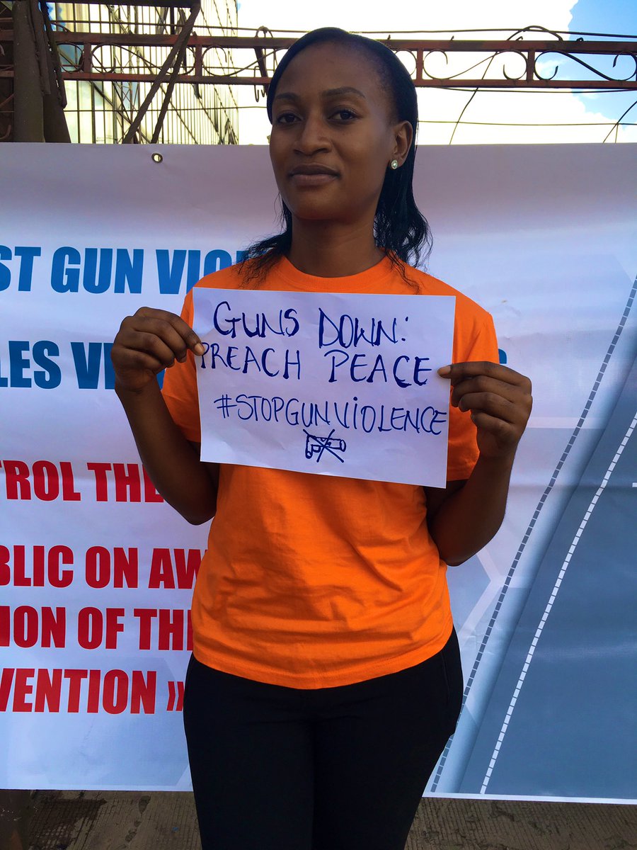 camyosfop's tweet photo. CAMYOSFOP joins the #WearOrange campaign in solidarity with women trapped in armed violence globally and to advocate against the illicit proliferation of Small Arms and Light Weapons. #EndGunViolence #IANSA @recsasec @IANSAnetwork @ATTSecretariat @SmallArmsSurvey @controlarms https://t.co/66Vuztd0H3