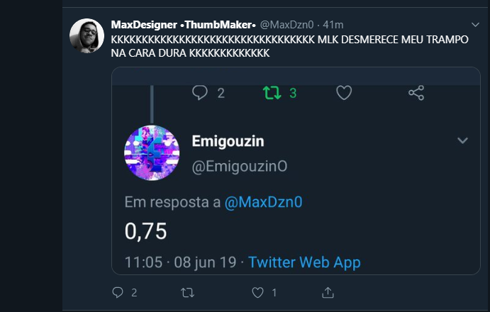 nao podemos zoar com ninguem