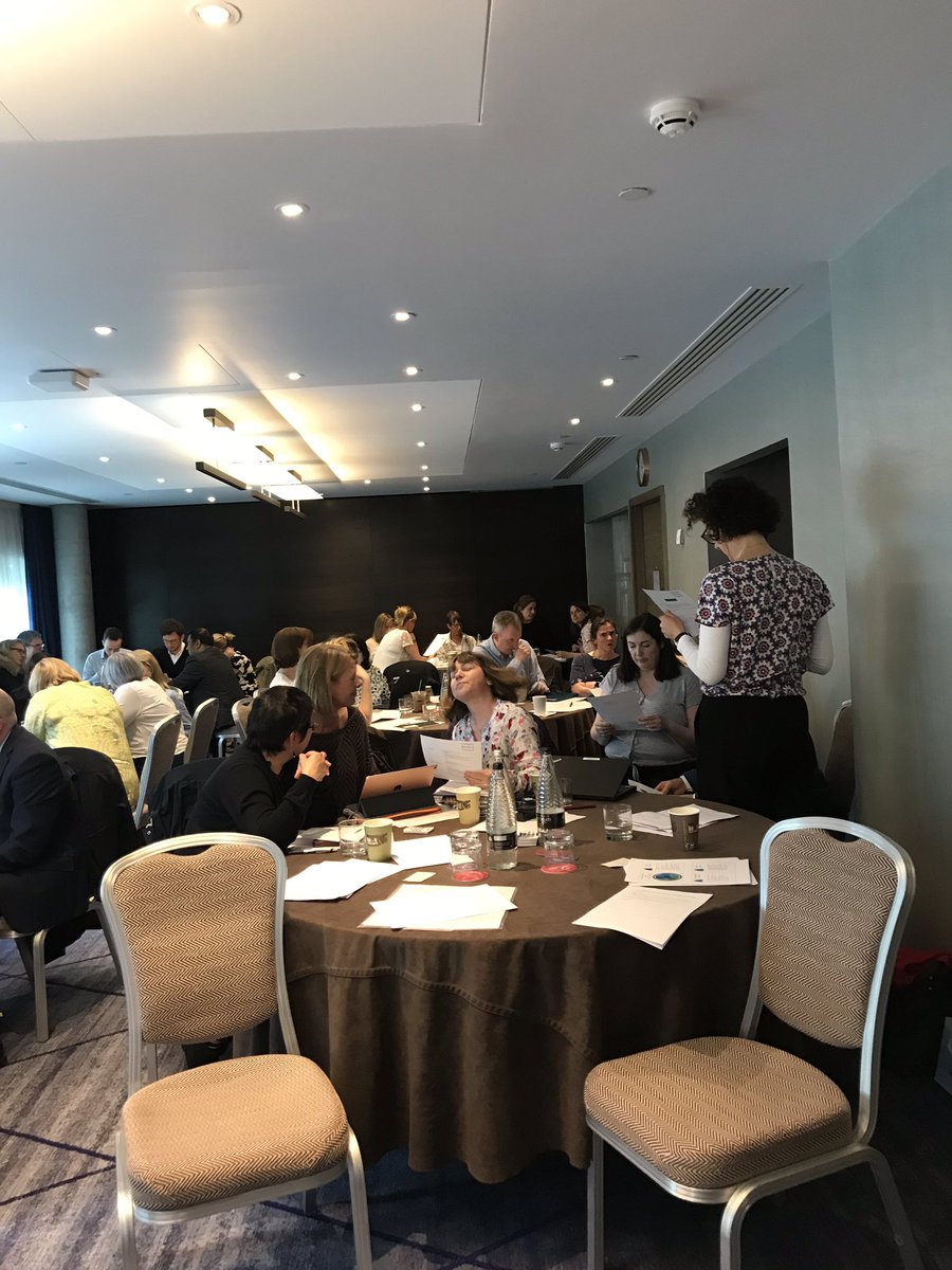 NicolaC07ter's tweet photo. Not such a struggle to work on a Sat when you have such an engaged and motivated group of @the_mdu medical legal advisers immersing themselves in the @gmcuk professional behaviours taster session at a study day in London. Thanks for a great session. #respectprotects @McNeillIan https://t.co/lKX6WtYQHq