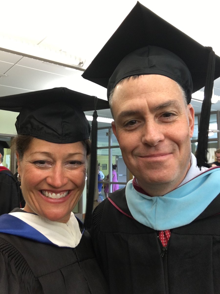 wakefieldschool's tweet photo. Selfie time! Thanks, Mrs. Bridgers, for getting us behind-the-scenes as the faculty and staff prepared for Commencement. https://t.co/4sXJ8s8Anl