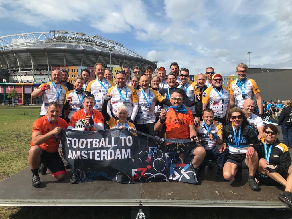 MispaceAmsterd1's tweet image. We made it!! An incredible journey, thank you to all of our fantastic sponsors! Our epic @ProstateUK ride with @wearehowells #teammispace #teamworkmakesthedreamwork #smashedit