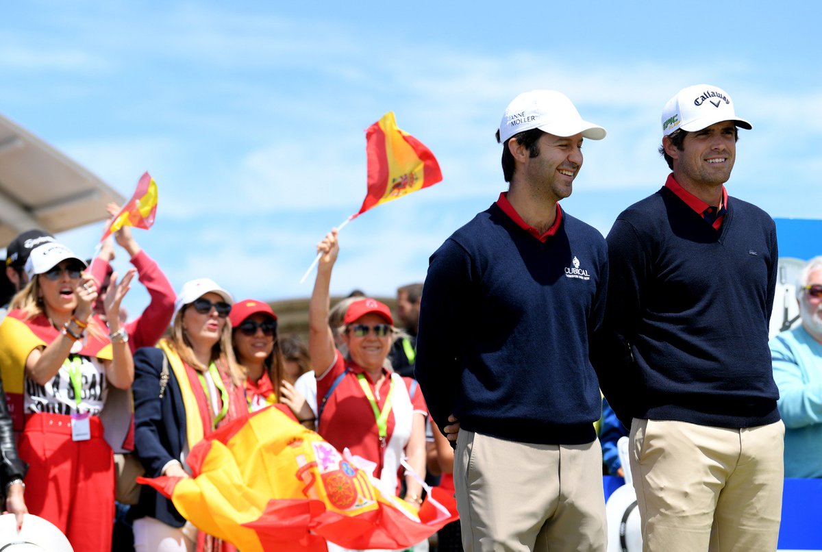GolfSixes's tweet photo. Espanha garante o 3º lugar do #GolfSixes ao derrotar a Itália por 3-0.
Spain guarantees # 3 in #GolfSixes by defeating Italy 3-0. https://t.co/heJgE2TW0Q