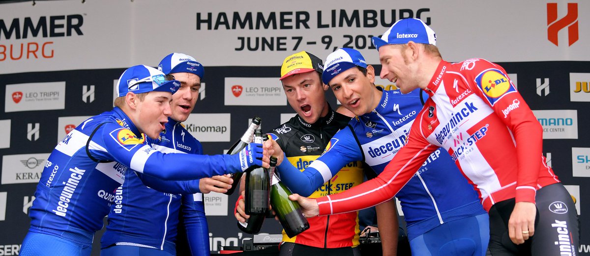 Victory for Deceuninck - Quick-Step - our team's 33rd since the start of the season - in #HammerSprintLimburg, a race which our riders controlled from start to finish: deceuninck-quickstep.com/en/news/3965/d…
#WayToRide #HammerSeries
Photo: @GettySport