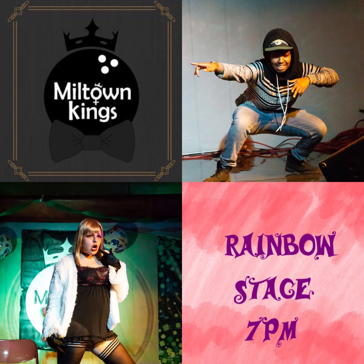 MiltownKings's tweet photo. This troupe is gearing up to give you the best Pride experience you can have! How do you like it? Fast and hard? Or slow and soft? Come see us tonight and we have it all! @mkepride https://t.co/JeEbdhVel1