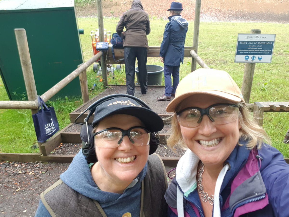 Veronicam1967's tweet photo. Had a brilliant day at @AGLshooting with @ChelseaBunClub My sister and me really enjoyed ourselves. Thank you for your hospitality. #NLSD2019 #Clayshooting https://t.co/Re0TrfXqmY