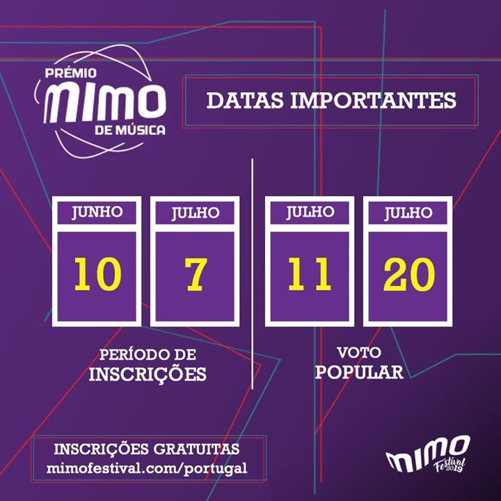 mimo_portugal's tweet photo. Aponta na agenda, escreve na parede do quarto, cria eventos no telemóvel, pede para tua melhor amiga um lembrete diário, Convoque seu Buda... faça o que preciso for para não esquecer das datas importantes do Prémio MIMO de Música. 

#EuMIMO #PrémioMIMOdeMúsica https://t.co/S3iK20FySP