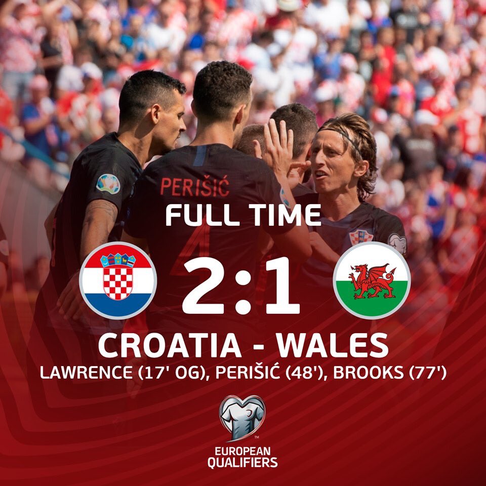 anci077's tweet photo. One proud Croatian woman here! Well done boys💪🙏 🥳🎉 #CROWAL #EURO2020 #EuroQualifiers #Croatia #CroatiaFullOfExcellentPlayers #CroatiaFullOfLife https://t.co/GJP1J253Pp