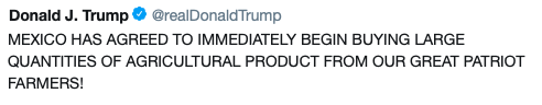 paulkrugman's tweet photo. Translation: I got so little in return for all my threats that I have to make up imaginary victories (there was no deal on agricultural products) https://t.co/0iOQ5Zv8cv