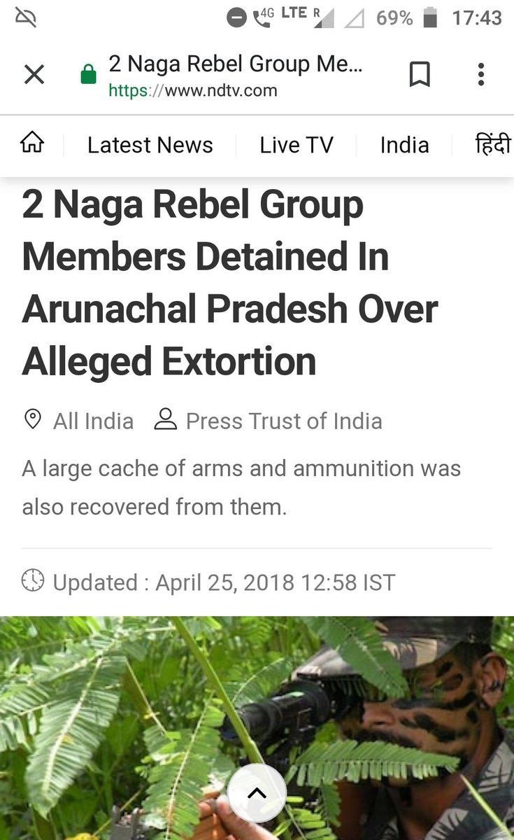 160Rebel Group ya Terrorist Organisation .. ki farak painda ji?So what if the GOI has OFFICIALLY declared them as a terror organisation way back in 2015?Hain toh bechare rebels hee! #NDTV
