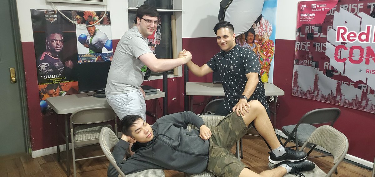 TSB_FGC's tweet photo. Congratulations to last nights TSB Apprentice Top 3 for #GGXRD

1. Miku rockshooter
2. @DDDS_Main 
3. Gumi

(Art by @sangmillon8262 ) https://t.co/FEUwKqg3lg