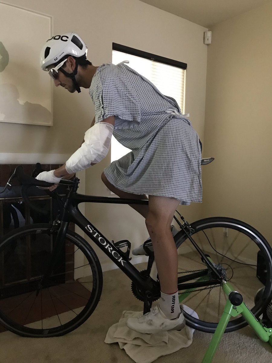 When your surgeon says not to ride the bike for 2 months....but it’s already been 1 day