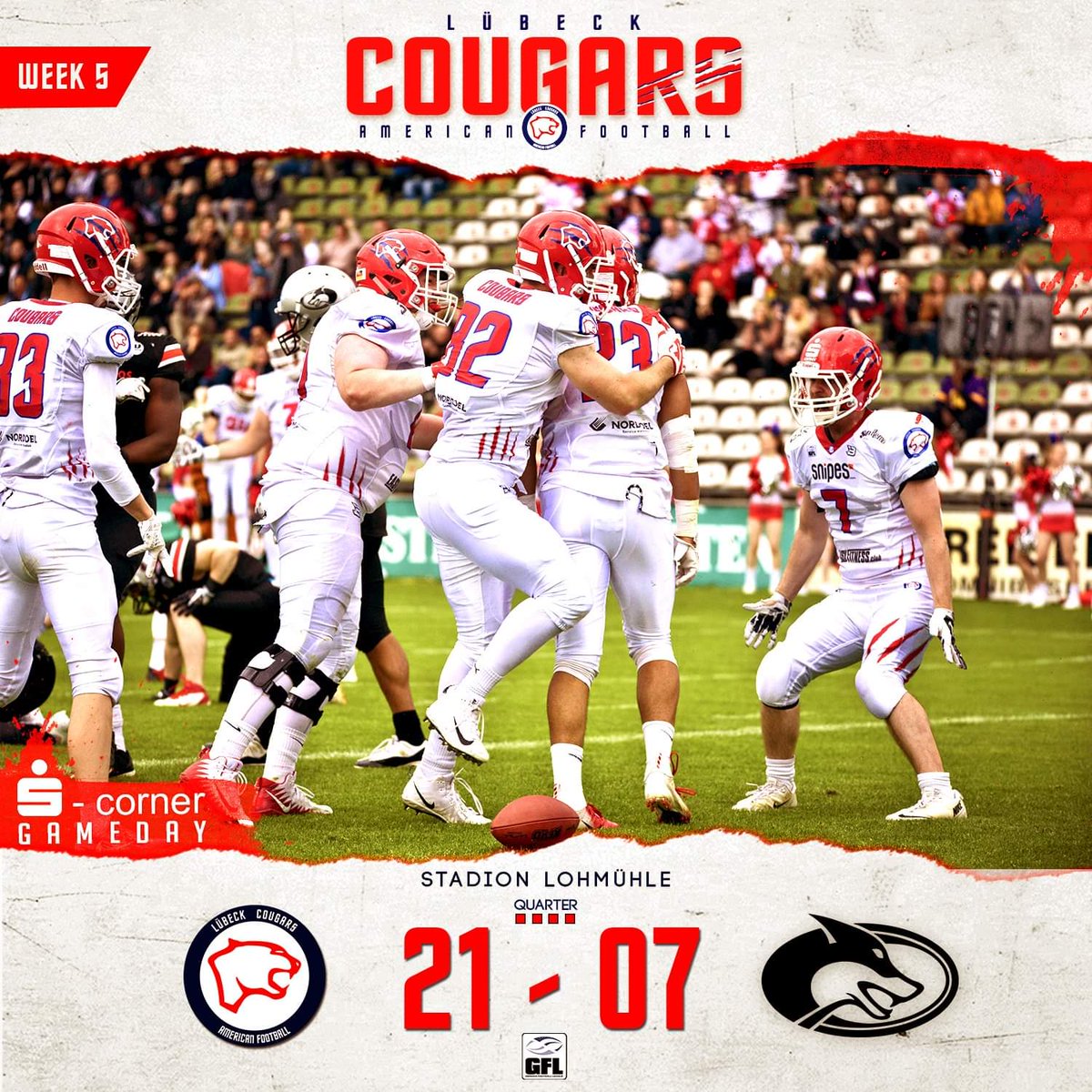 luebeckcougars's tweet photo. Big Win!!!! https://t.co/28wHLqTzUD