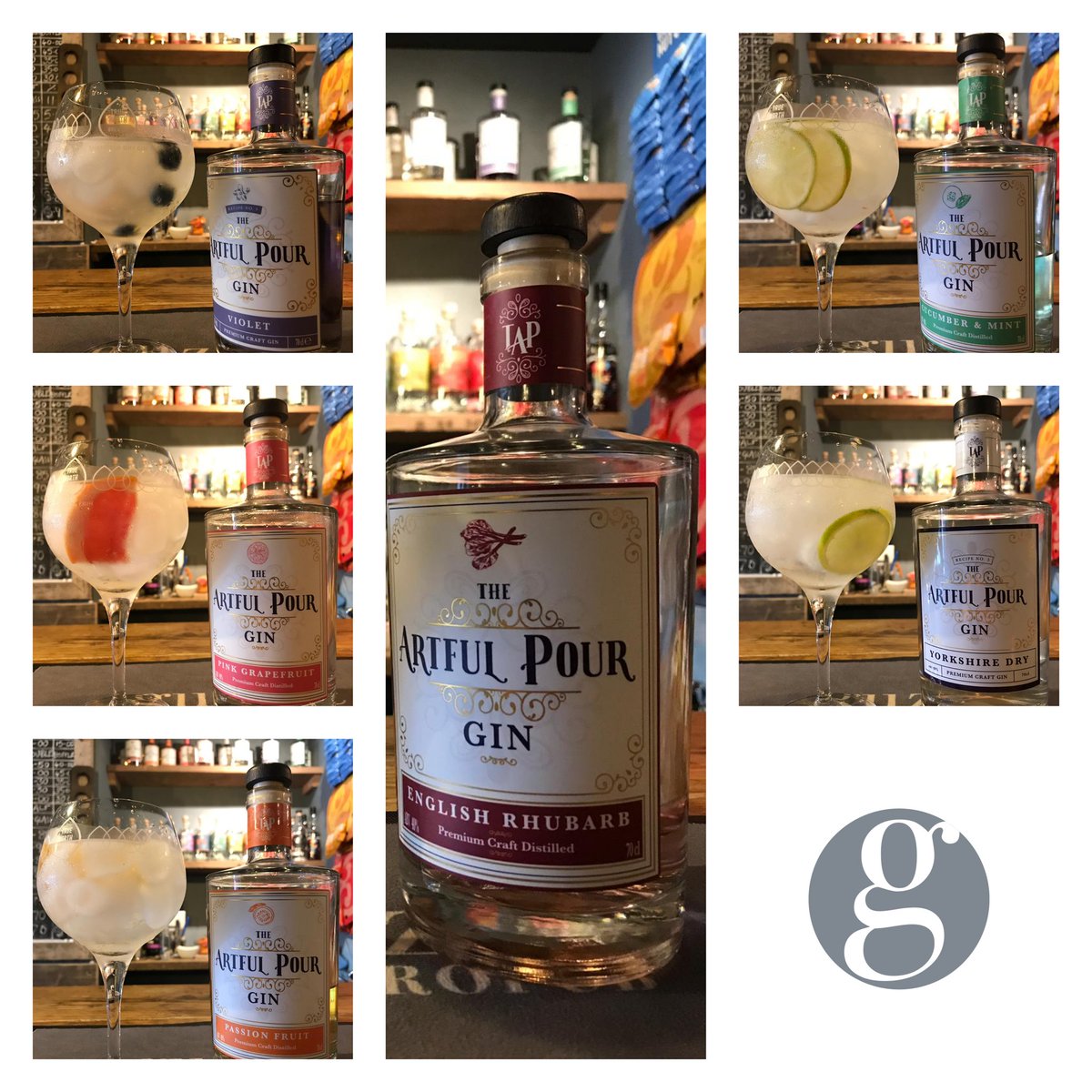 GuzzleMicropub's tweet photo. It's world gin day. Pop down to Guzzle we have plenty of flavours from Sheffield's very own True North &amp; Yorkshire's Artful Pour. We even have dessert gin from Pidgins. #GinAndTonic #Sheffield #micropub https://t.co/frdFYQIuKa