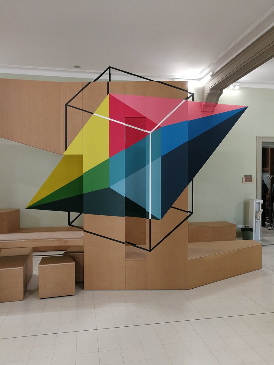 zioluc's tweet photo. Il Collegio Carlo Alberto ristrutturato da Isola Architetti e decorato dalle opere anamorfiche di @trulydesign, aperto oggi grazie a @OpenHouseTorino https://t.co/1TVdieoGYm