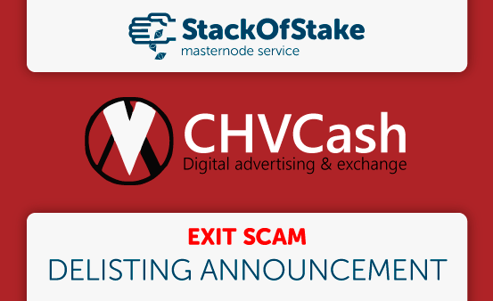 stackofstake's tweet photo. The new day - the new #ExitScam project. Today it's $CHVC.
#ChainVertizer dev team deleted all social media channels and disappeared.
This project will be ❌delisted from our service on June 16. Please, withdraw your $CHVC before this date. https://t.co/qIqSx6w91v