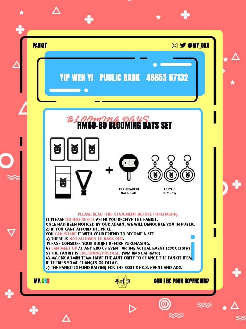my_cbx's tweet photo. Hello, everyone.We're back 👋
Here's the google form for fund raising
Remember that the deadline is 1/9
#MYCBX_FUNDRAISING 

Click here to support us👉🏻 https://t.co/3PGFI2vXQC

This f.r. will be spent on the ADS project mainly
We need your support to make the projects happen!❤ https://t.co/mORIkdRQKt