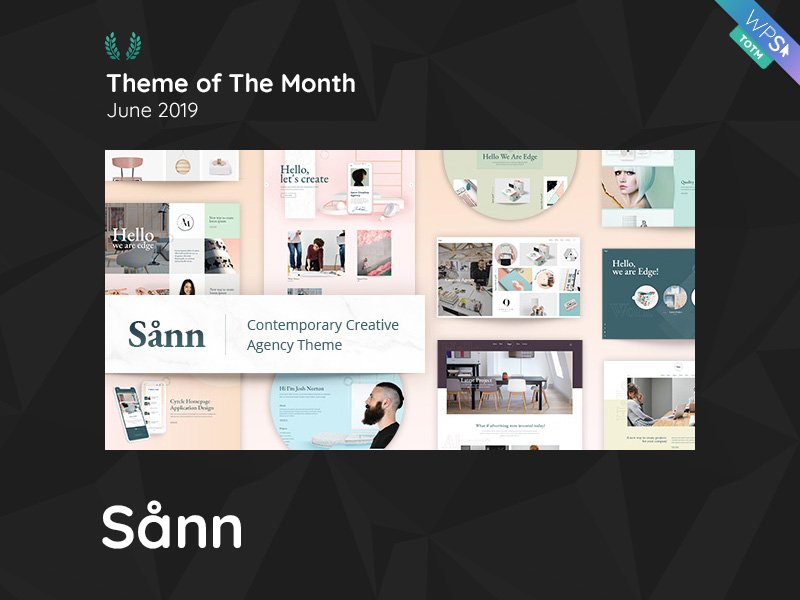 WPSelected (@wpselected) on Twitter photo Sann theme wins the "Theme of The Month" title in June 2019. Congrats <a href="/EdgeThemes/">Edge-Themes</a> #award #reward #WordPress #WordPressThemes #themes #Webdesign #templates Sann theme wins the "Theme of The Month" title in June 2019. Congrats <a href="/EdgeThemes/">Edge-Themes</a> #award #reward #WordPress #WordPressThemes #themes #Webdesign #templates