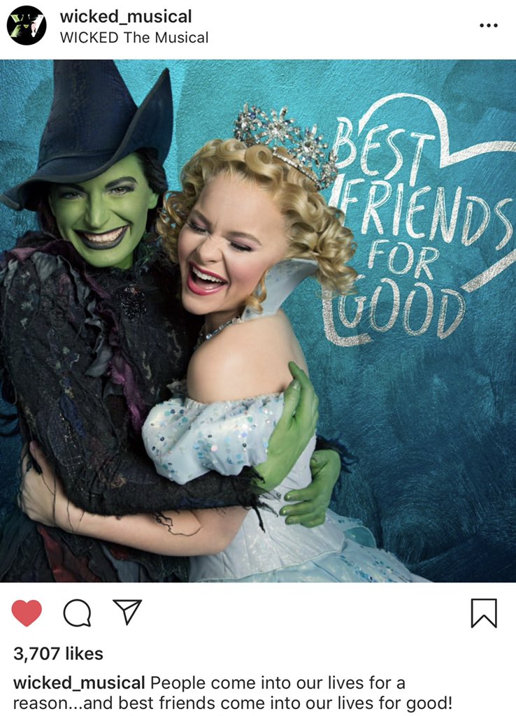 _CynthiaAshley's tweet image. Omgoodness I had a mini heart attack...I thought @anabreco was Elphaba really quick! 😍 imagine ?!?! #OneOfMyFavoriteMusicals #Wicked #AnaBrendaOnBroadway #OneDay