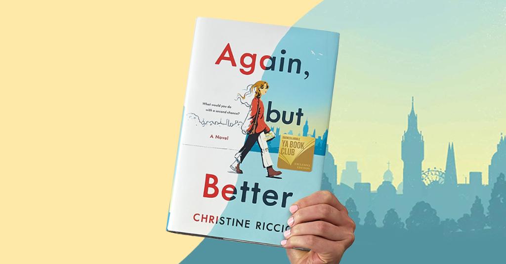 crm2691's tweet photo. We’re so excited for our first YA Book Club with Again, But Better, by debut author Christine Riccio. While this is Christine’s first book, she is not new to the YA world: she is an established book tuber, reviewer, and all-around social media sensation, June 13 at 7pm! https://t.co/uHE3rD1vdT