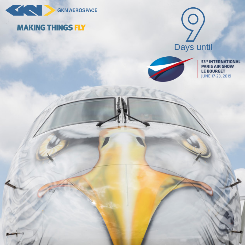 GKNAero's tweet photo. 9 days out from #PAS19, we are excited to show how we are #MakingThingsFly! If anyone was at #PAS17, can you name the OEM or type of aircraft in the photo below? #Salondubourget #ParisAirShow https://t.co/bOozz83CbU