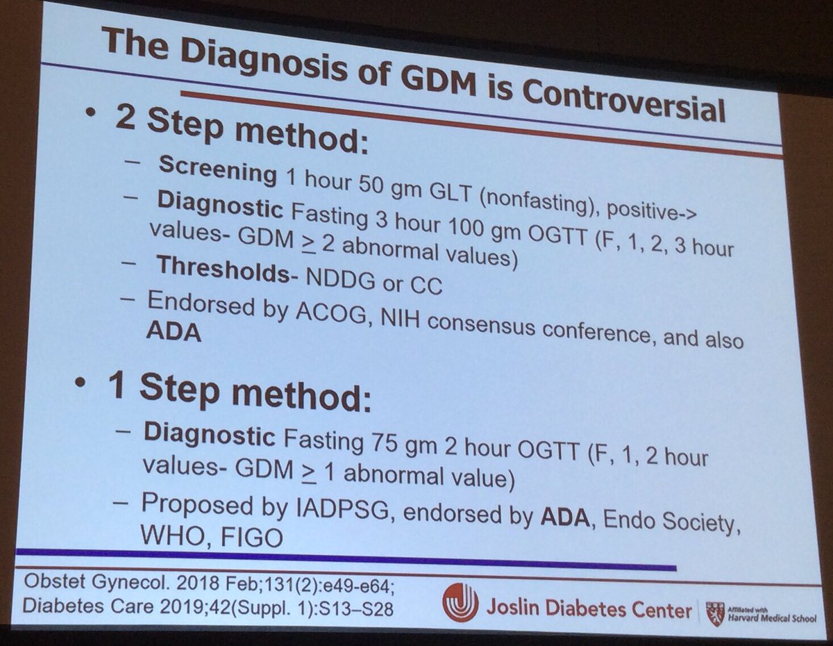 BeatrizLardies's tweet image. Ponencia de la dra Brown sobre la controversia en el diagnóstico de diabetes gestacional, la importancia del tratamiento de la DMG leve para reducir resultados adversos, y relación independiente de hiperglucemia materna de otros factores con la aparición de RA #2019ADA #ADA2019