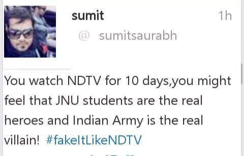 167DAMN!I never knew about the existence of this hashtag -  #fakeitlikeNDTV