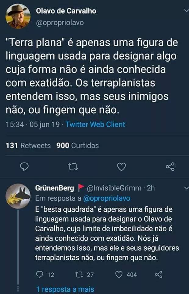 diálogo incrível!