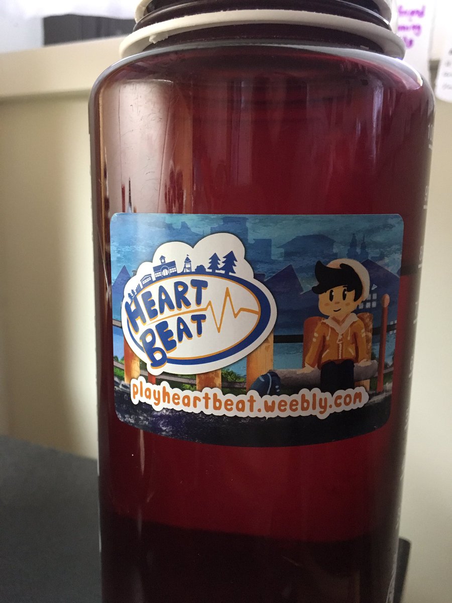 HeartBeatGame's tweet photo. #HeartBeatGame is showcasing today at DARC from 11-4! Stop by and support student games and pick up some free stickers❤️ https://t.co/uh1dJksska
