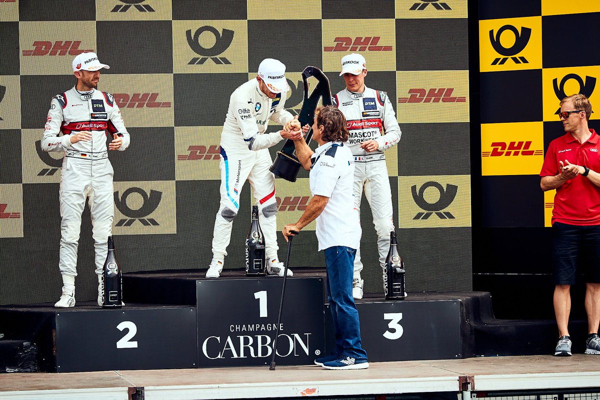 MILLE GRAZIE for this unbelievable day! Excitement right down to the finish and an incredible fightback – racing at its very best. 🏆 🏁 We can hardly wait for tomorrow.

#BMW #BMWM #BMWMMotorsport #DTM #RACETHELIMIT