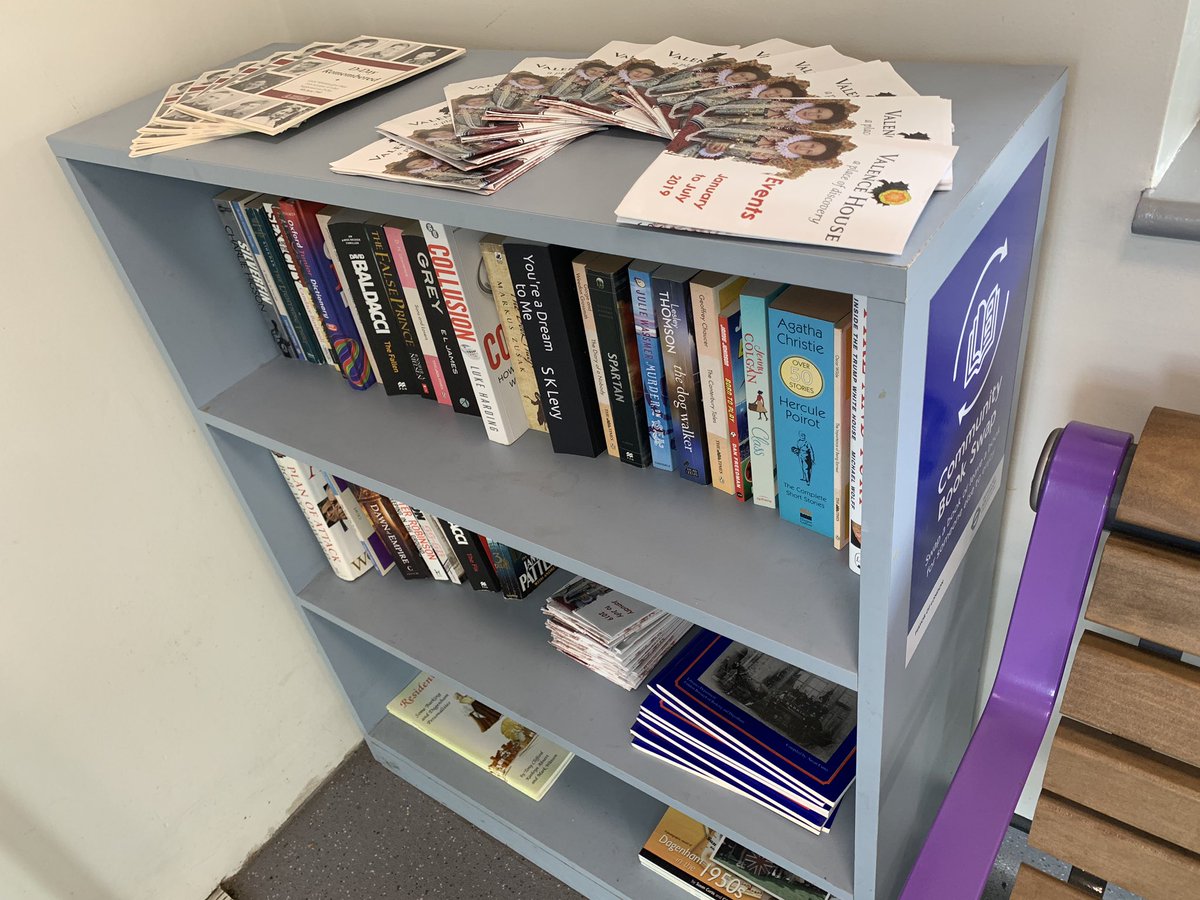 ChadwellSouth's tweet photo. A new Community Bookcase has been installed at #ChadwellHeath Station by @TfLRail, and we’ve been busy gathering books with all of our neighbours! 📚 Thanks to @ValenceHouse for your donations of local history books! #communitybookswap 📖 https://t.co/jmX1Ah3BDM