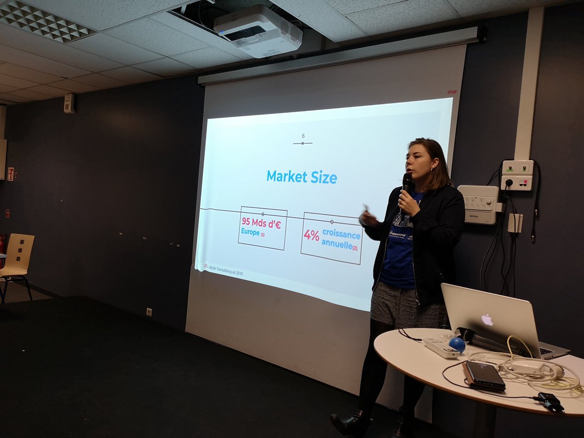 6. Montrez le potentiel de votre marché avec des chiffres clés  <a href="/CandiceCpl/">Candice Capelle</a> #SWParisIoT <a href="/paris_iot/">Startup Weekend Paris IoT</a>