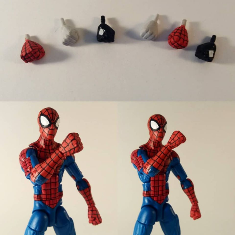 gabestrawson's tweet photo. New smaller set of fists for better scale
#acba #marvellegends #custom #actionfigure #spiderman #toys https://t.co/ifJw0aDSNs