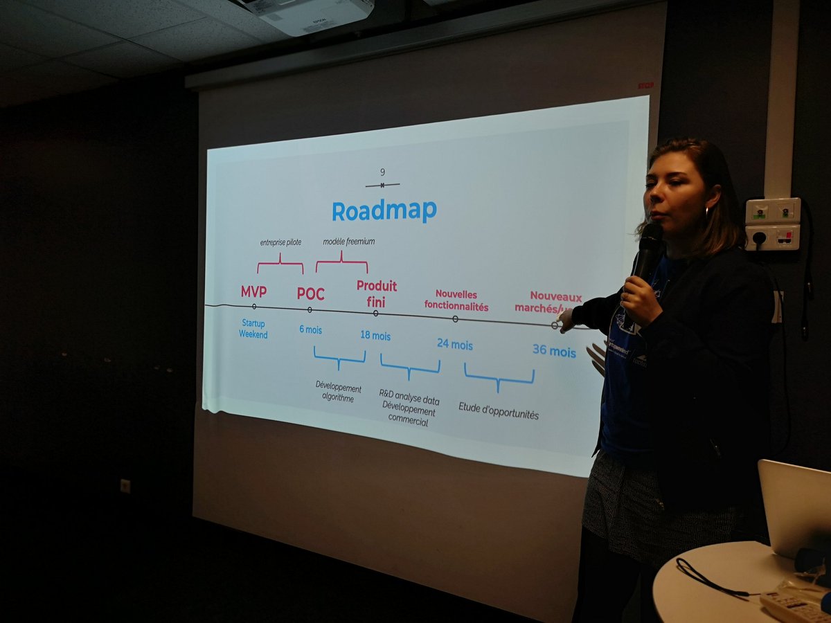 9. Pensez aux annexes. Notamment la road map d'exécution. Montrez que vous pouvez vous projeter à lundi, à une semaine de manière réaliste <a href="/CandiceCpl/">Candice Capelle</a> #SWParisIoT <a href="/paris_iot/">Startup Weekend Paris IoT</a>