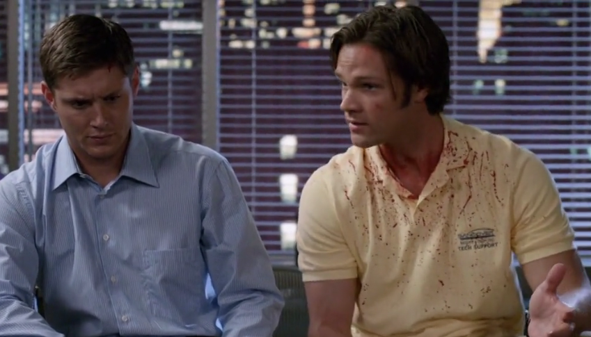 EnasZtweeting's tweet photo. I love the fact that this time around, it was Sam getting Dean into hunting while Dean was thinking more of normal and refused!!
Finally, A GREAT parallel to either the pilot or #WIAWSNB
#SPNSummer2019 #ItsATerribleLife https://t.co/hYW58kVlNb
