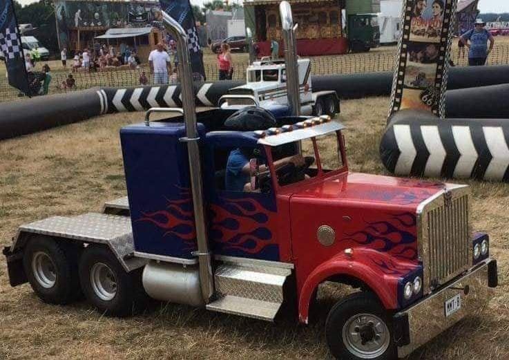 Netleysteam's tweet photo. Very Excited to be welcoming back the Mini Movie Trucks complete with their replica smokey and bandit big rig for the 2019 show!
July 26th 27th and 28th https://t.co/e8KIS3DmkL https://t.co/c3X1yDqoOb