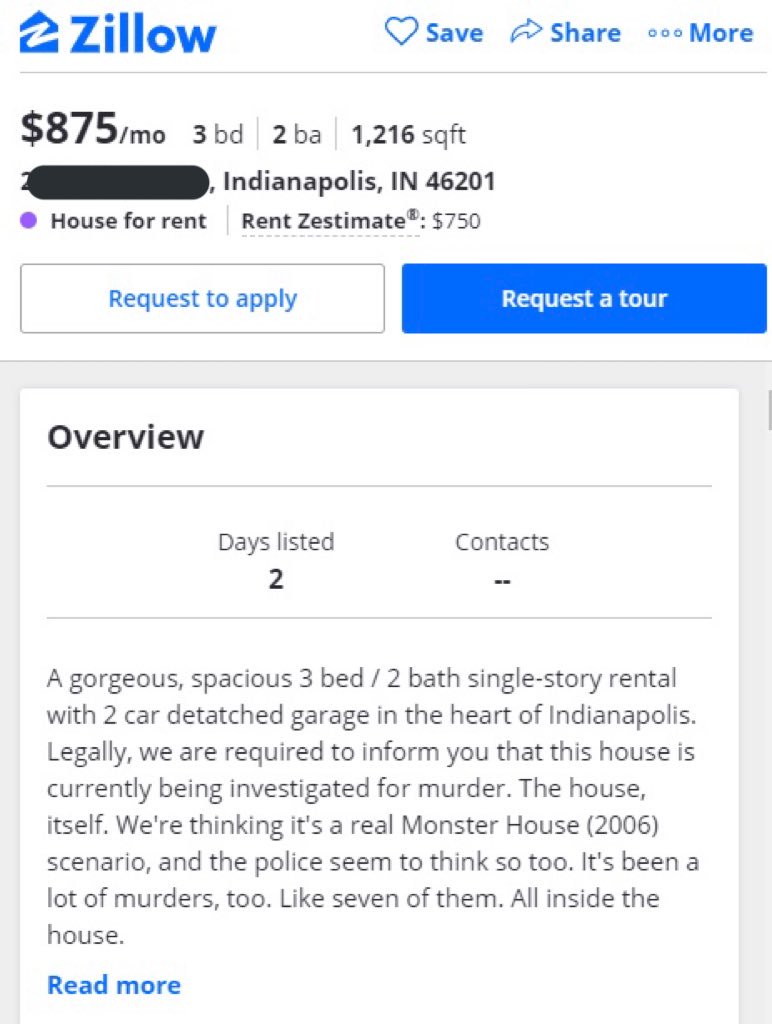 fuckmarrywill's tweet photo. i was checking out houses on zillow and i didnt really understand these descriptions?? https://t.co/7qXNYREmWN