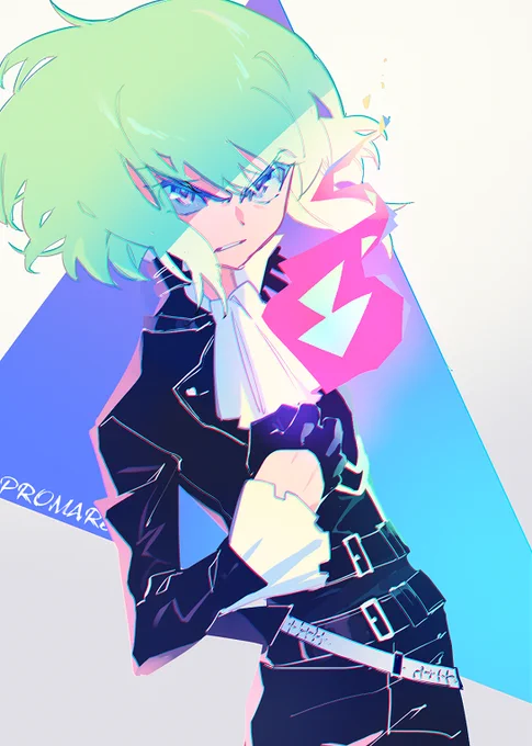 主人公は描いたので折角だしと思ったけど難しすぎて…w 