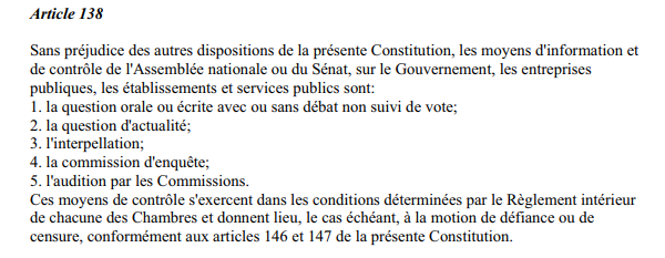 kinshasaweb's tweet photo. 🔁[A (re)lire] 📢🗣 Que dit‼️l'#Article138‼️de la constitution de la #RDC #DRC  ↔Du fonctionnement de l'Assemblée nationale et du Sénat  @AssembleeN @senatrdc @LaTeamZ 👊🏾👊🏾 https://t.co/tk6W4m1gaL