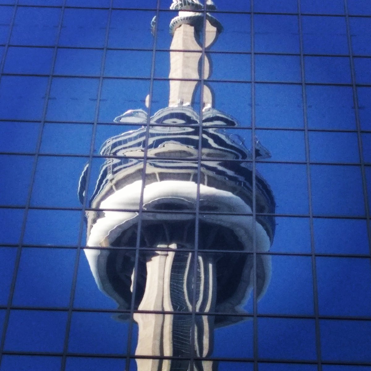 Reflected Tower. 
#Toronto #MyCNtower