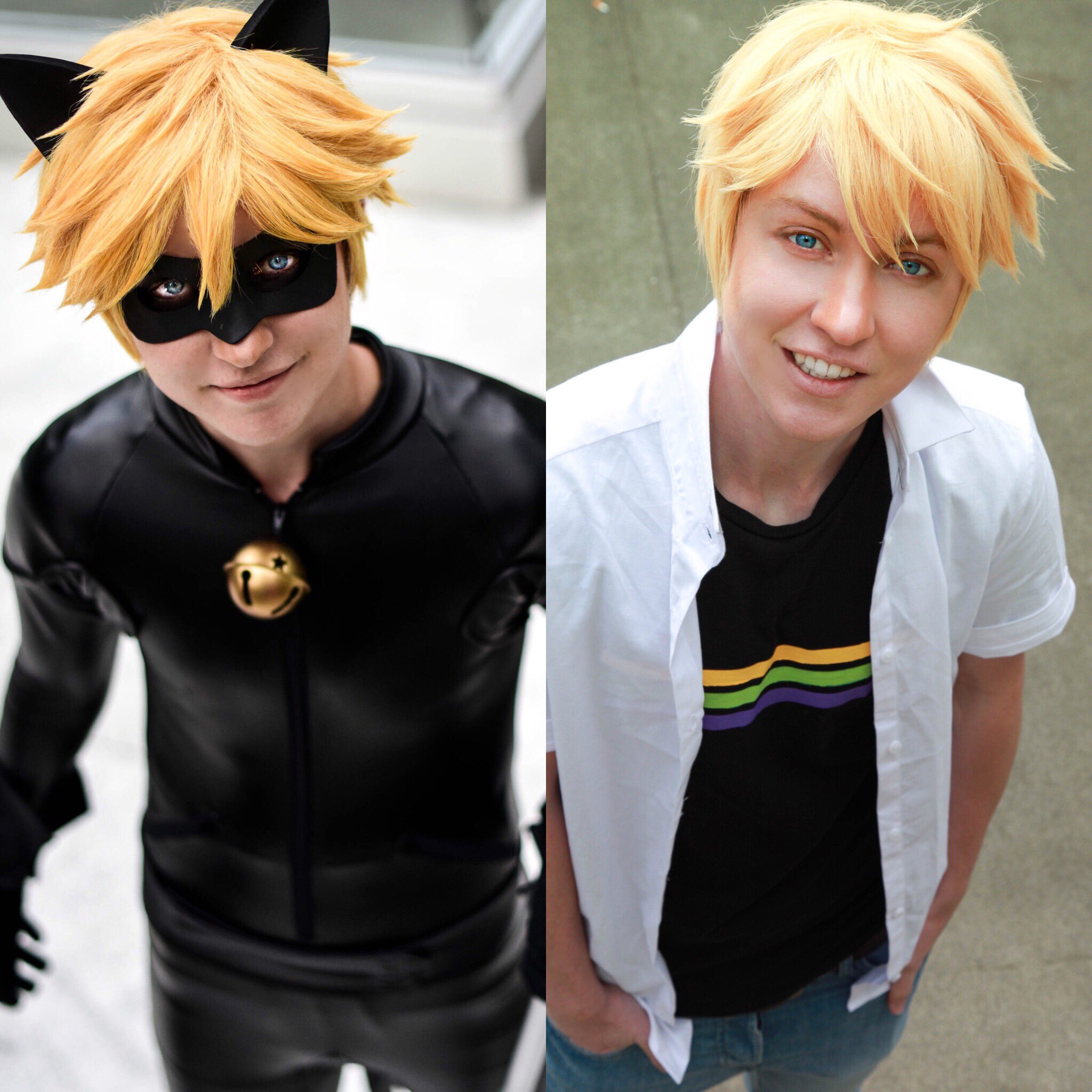 twinfools on X Chat Noir Adrien Agreste Is it time for my quarterly miraculousladybug awakening maybe. what is this emoji. Chat photo by arachnobite Adrien photo by novavandorwolf cosplay miraculous c...