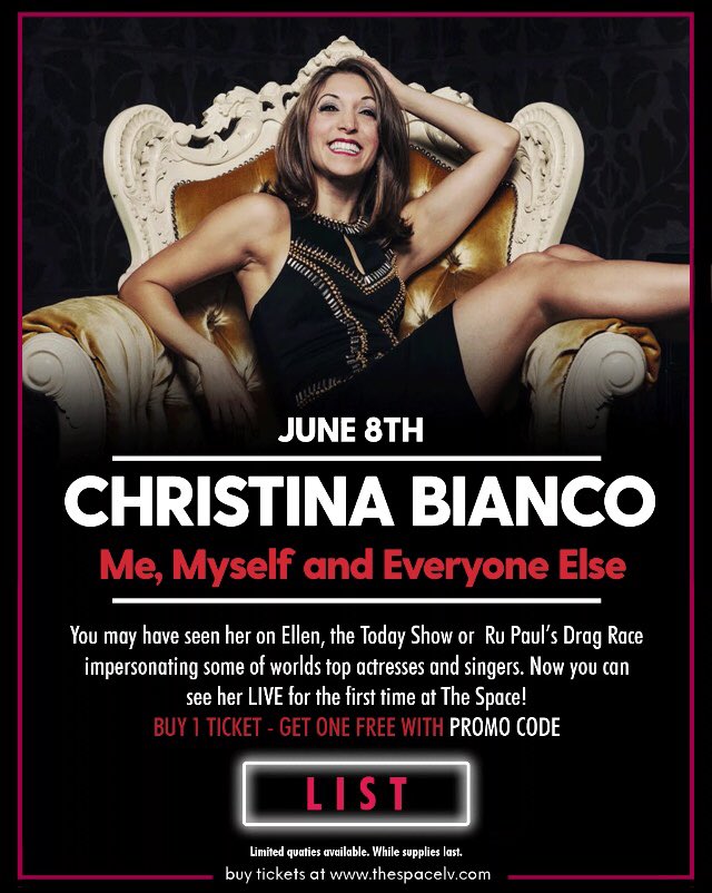 Christina Bianco On Twitter Hey Vegas What Are You Doing