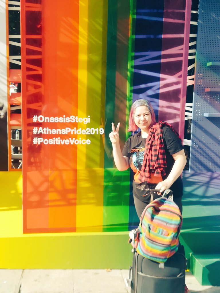 snugglemoomoo's tweet image. Supporting #AthensPride2019 and #PositiveVoice in Athens!!!